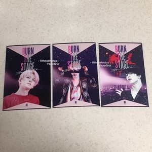 Set Of JIMIN Burn The Stage Prints